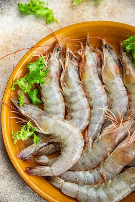 Fresh shrimps